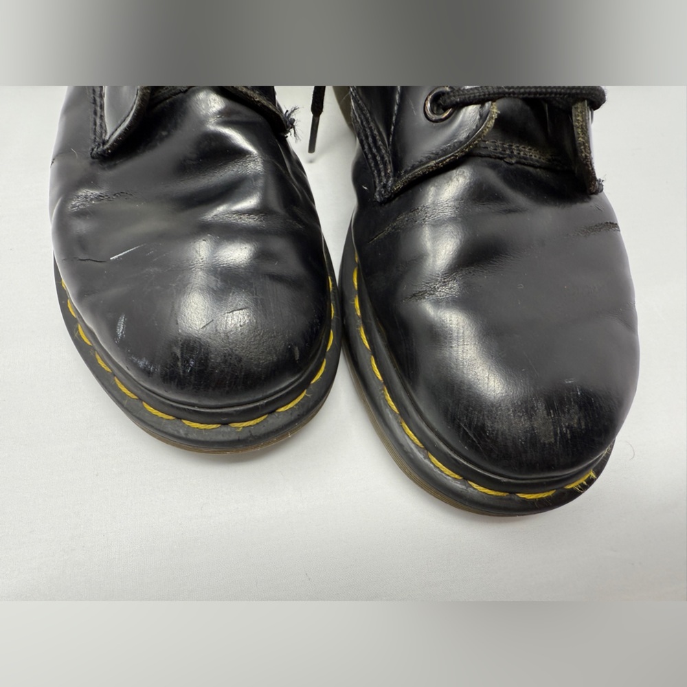 Dr. Martens 1460 Black Smooth Leather 8-Eye Boots – Women’s 7 / UK 5 / EU 38 - Picture 4 of 16
